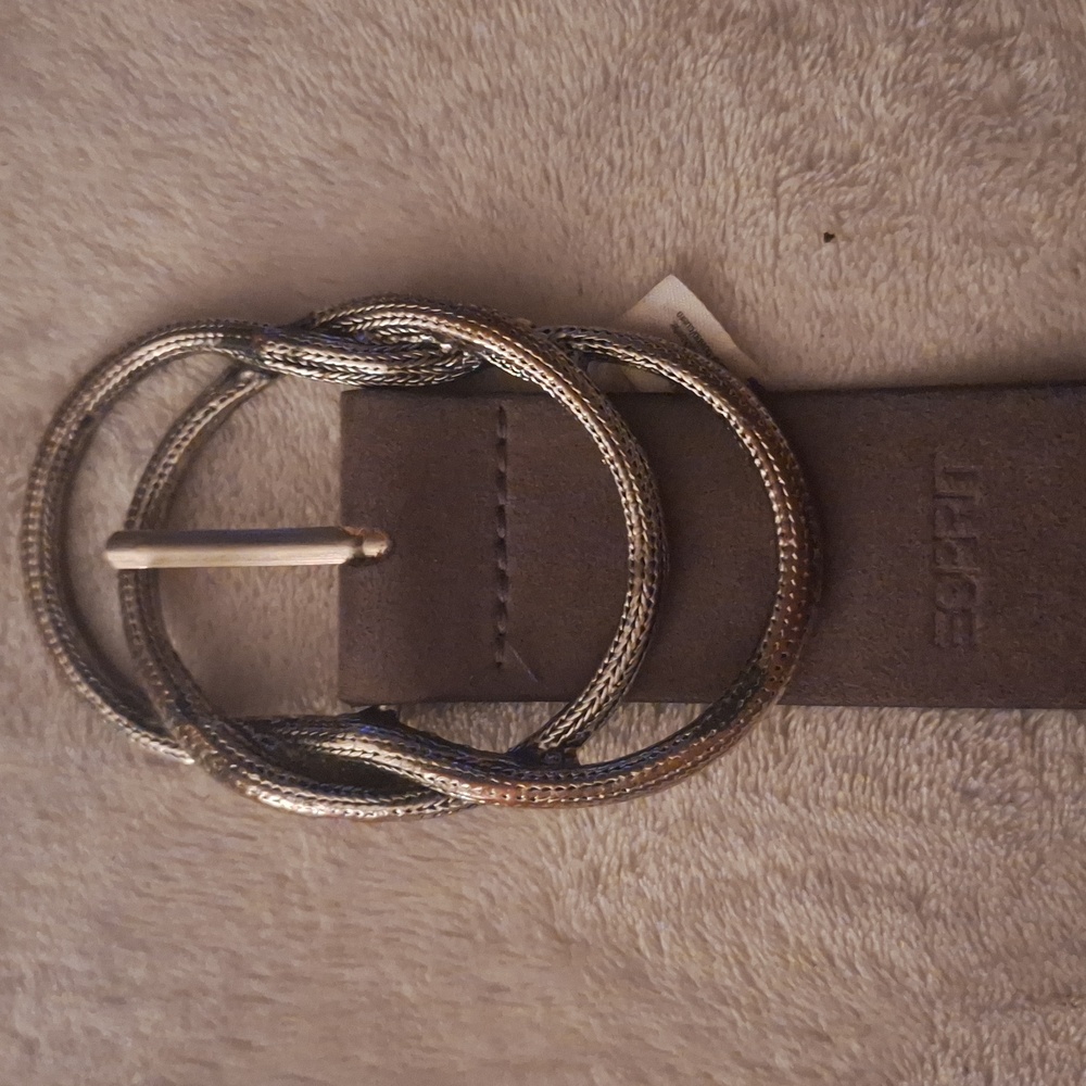 Vintage Espirit Leather Belt - Picture 4 of 9